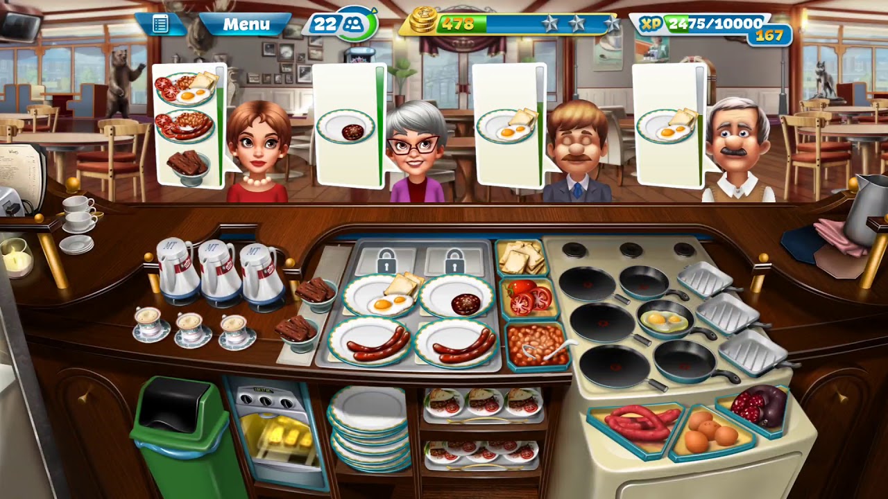 Cooking Fever Day 645 Breakfast Cafe