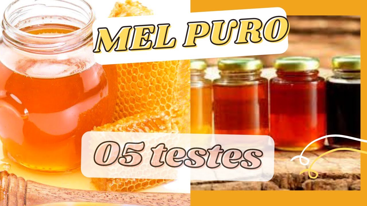 Saiba se o MEL é Puro em 05 Testes | Mel Puro Testes Simples