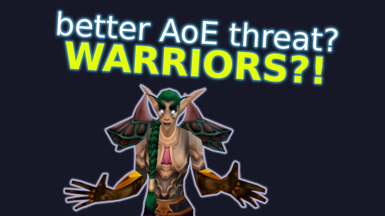 Better Threat in AoE | Protection Warrior Rotation TBC