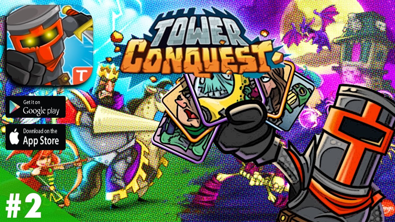 Tower Conquest - iOS / Android Gameplay Walkthrough HD - Level 2