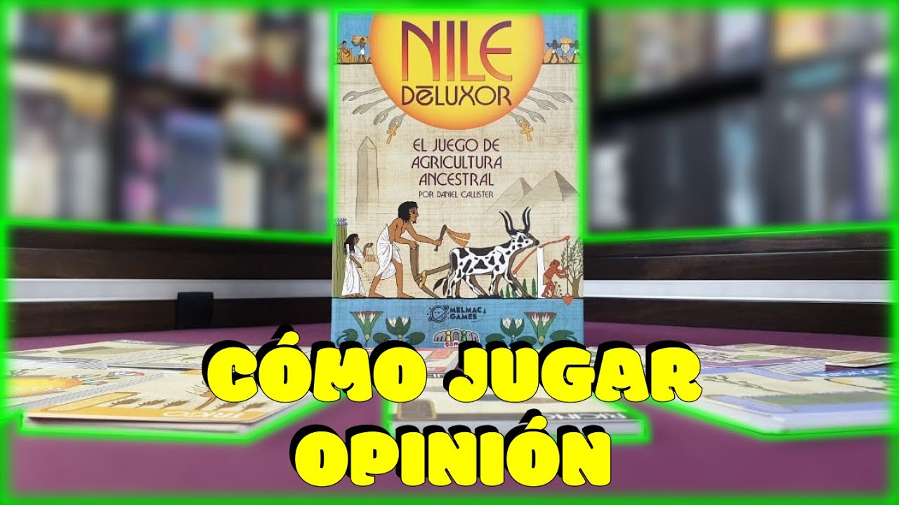 NILE DELUXOR juego de mesa CÓMO JUGAR Y OPINIÓN