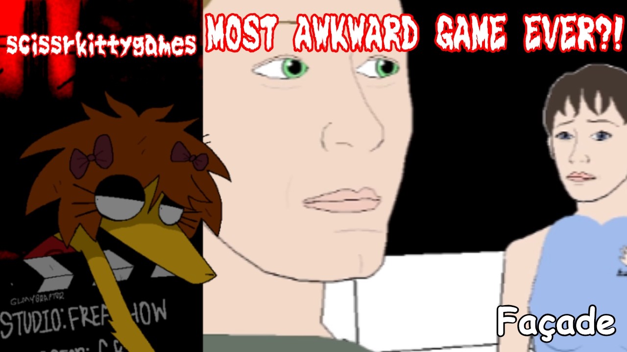 MOST AWKWARD GAME EVER?! | Facade Blind Gameplay