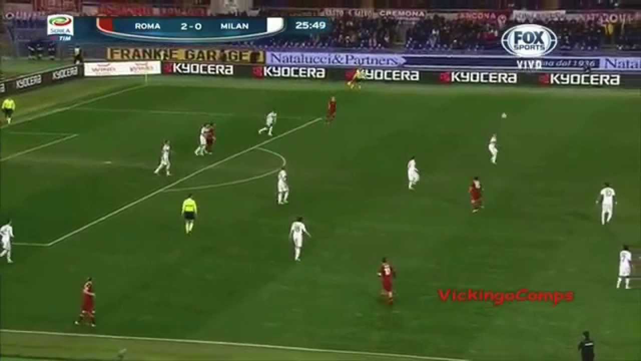 Francesco Totti vs Milan 22.12.2012 By Vickingo
