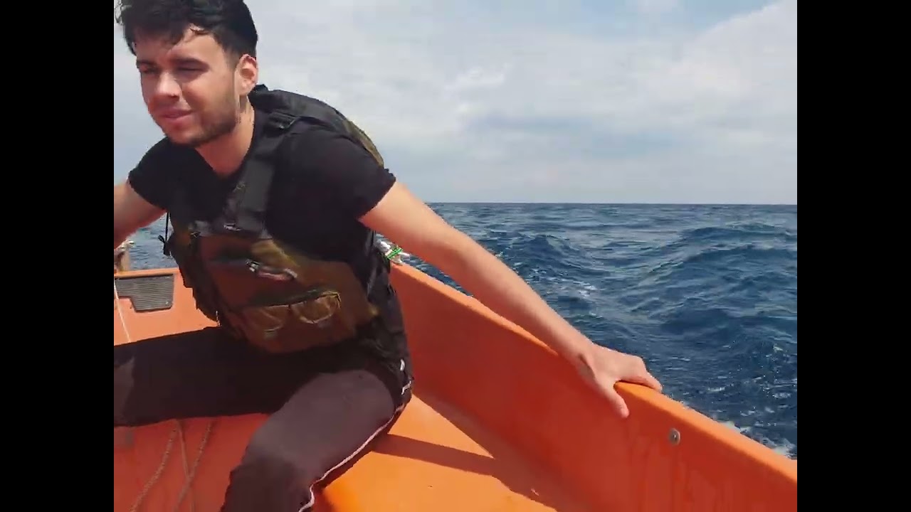Navegando de Albufereta a Tabarca con Álvaro #ariosto 