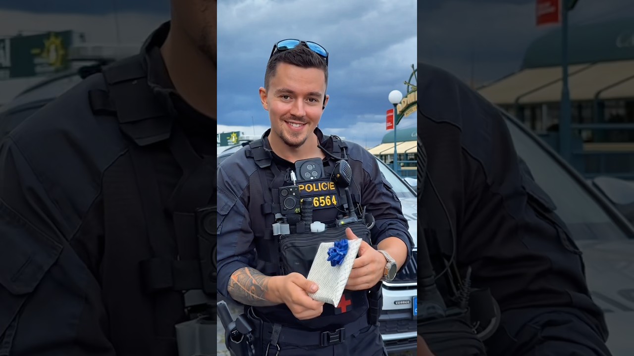 Respect to the Czech Police Officer🫡🇨🇿 #cop #police