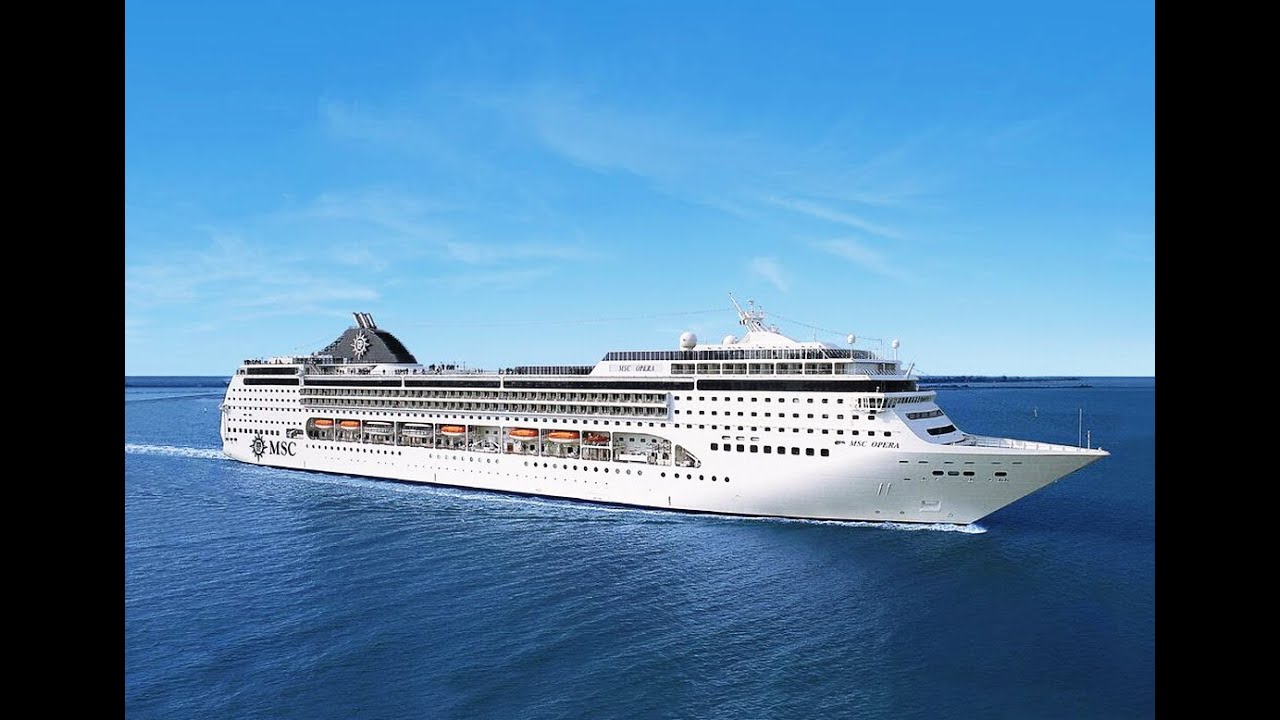 Cruise on MSC Opera, Mediterranean Sea.