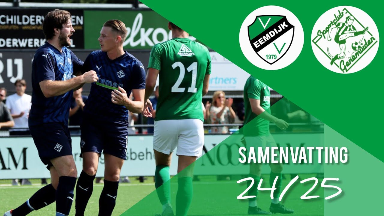 REUVERS BELANGRIJK IN EERSTER UITWEDSTRIJD✨️🤩 | V.V. Eemdijk - SC Genemuiden | 3e Divisie | 24/25 |