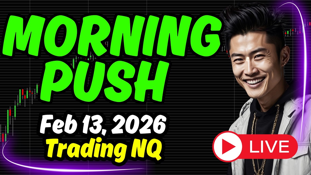💰LIVE Scalping NQ Futures - Feb 13, 2026