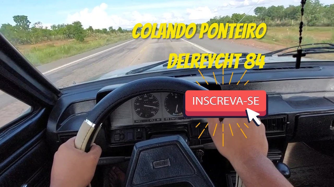 Colando ponteiro do Delrey CHT 1984 1.6