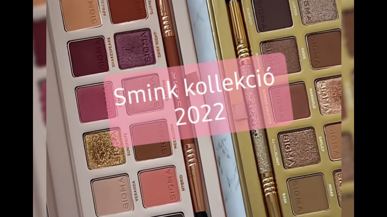 💄Smink kollekció 5/4.💄Paletták