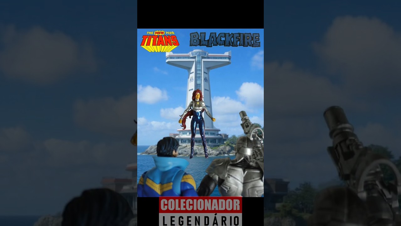 Шорты DC Direct Blackfire New Teen Titans #shorts #blackfire #teentitans #dcdirect #mcfarlanetoys