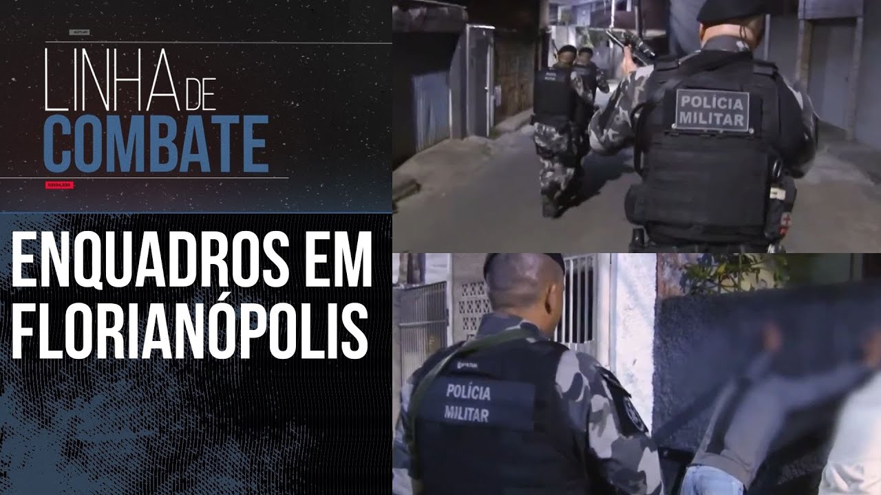 CHOQUE REALIZA ENQUADROS EM COMUNIDADE DE FLORIANÓPOLIS | LINHA DE COMBATE