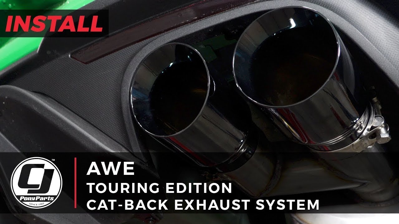 2018-2023 Mustang GT Install: AWE Touring Edition Cat-Back Exhaust System