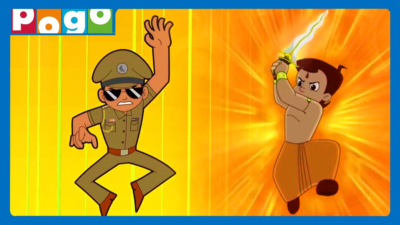 10 days 10 Villains! 😮| Navratri Special 🌈| Little Singham | Chhota Bheem | @PogoChannel