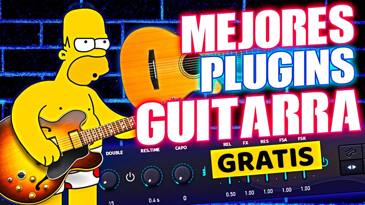 😱Los 5 MEJORES VST PLUGINS de GUITARRA GRATIS para FL STUDIO || plugins vst gratis de guitarra