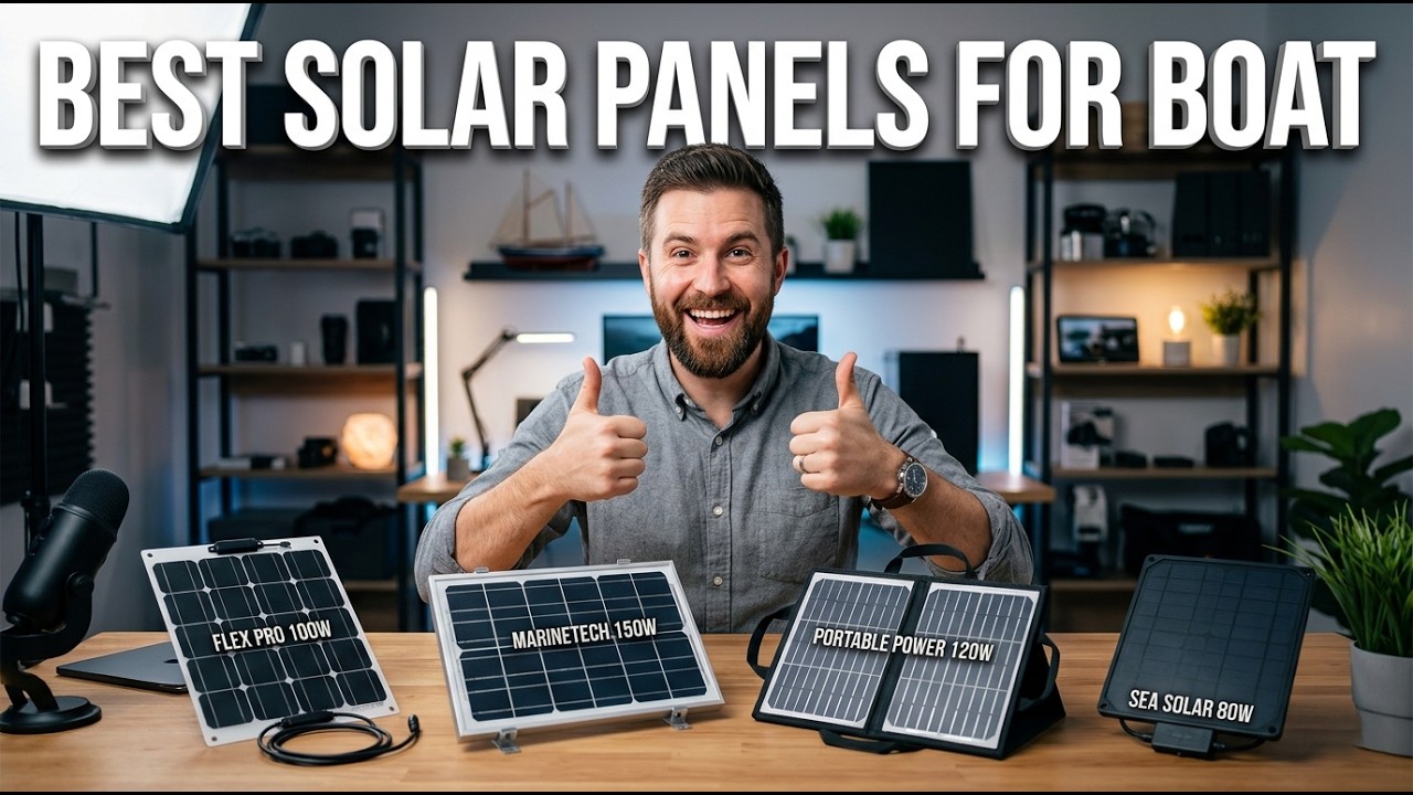 Top 10 Best Solar Panels For Boat in 2026
