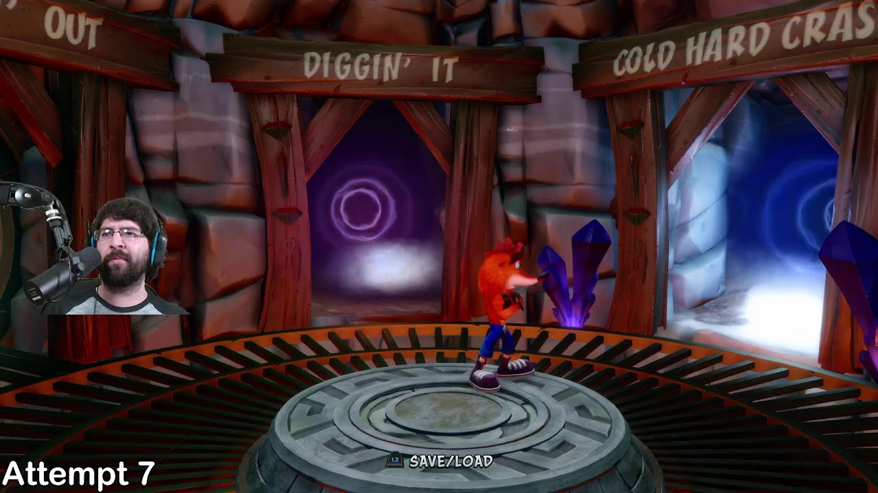 Crash Bandicoot 2: Cortex Strikes Back - One Life Challenge Part 1