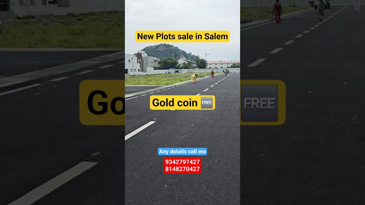 New approved Plots sale in salem