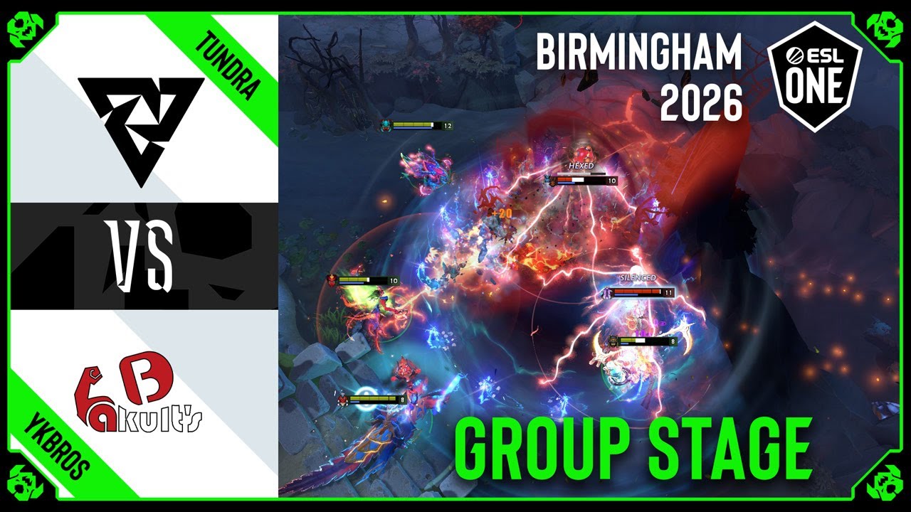 TUNDRA vs YAKULT BROTHERS - HIGHLIGHTS - ESL One Birmingham 2026