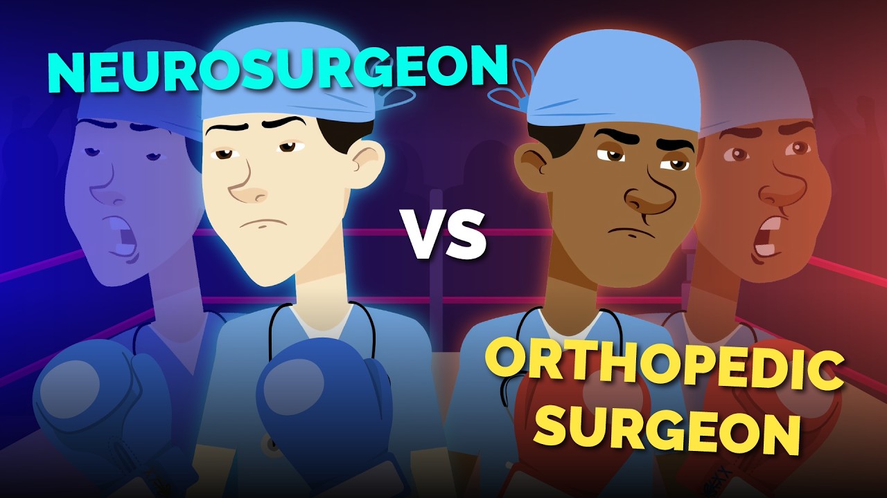 Neurosurgeon vs Orthopedic Surgeon 💥&nbsp;Career Battle