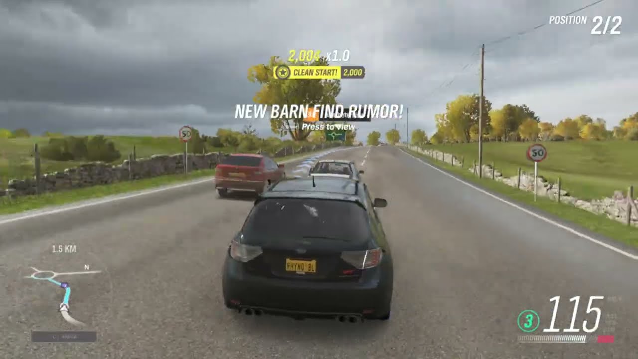 SUBARU 🚘 IMPREZA  ROAD RACE || HORIZON 4