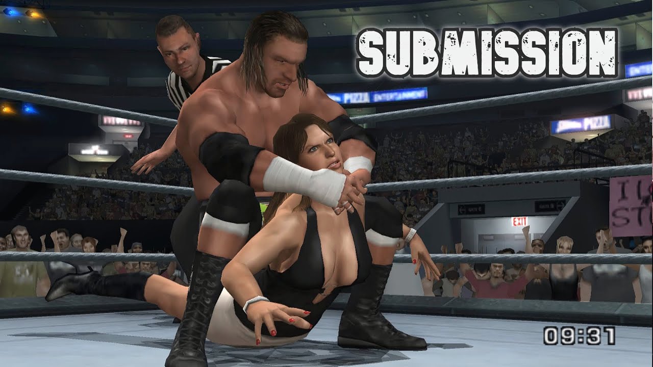 Triple H vs. Stephanie | Main Event | IronMan Match | Husband-Wife | Mixed | WWE Smackdown! vs Raw