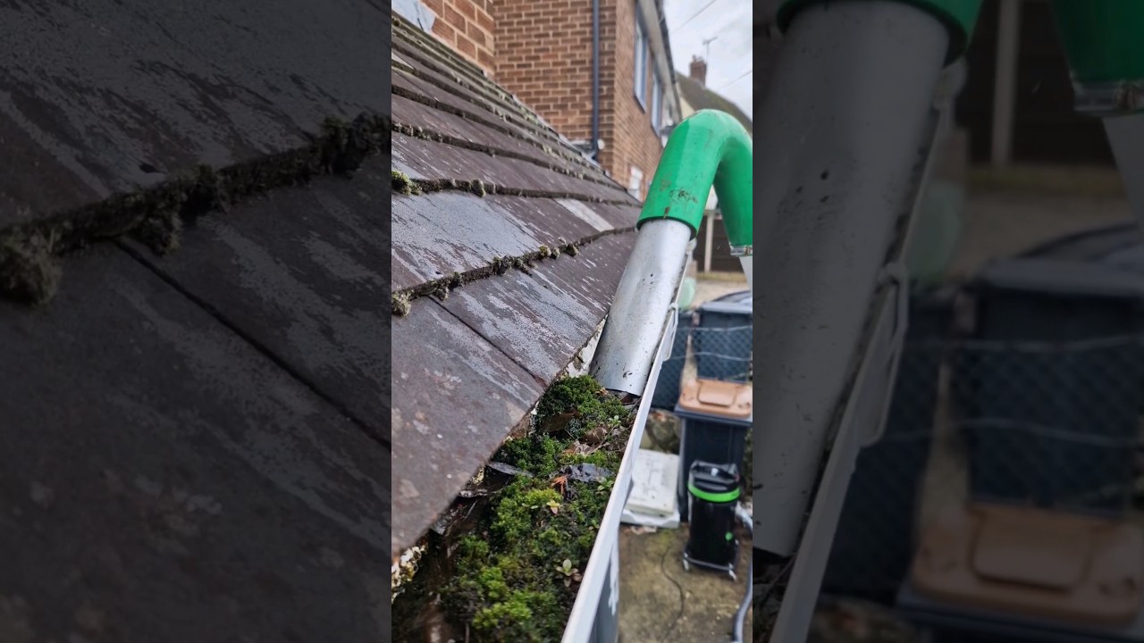 Gutter Vacuum Systems Panther 1700w - Our first use! 