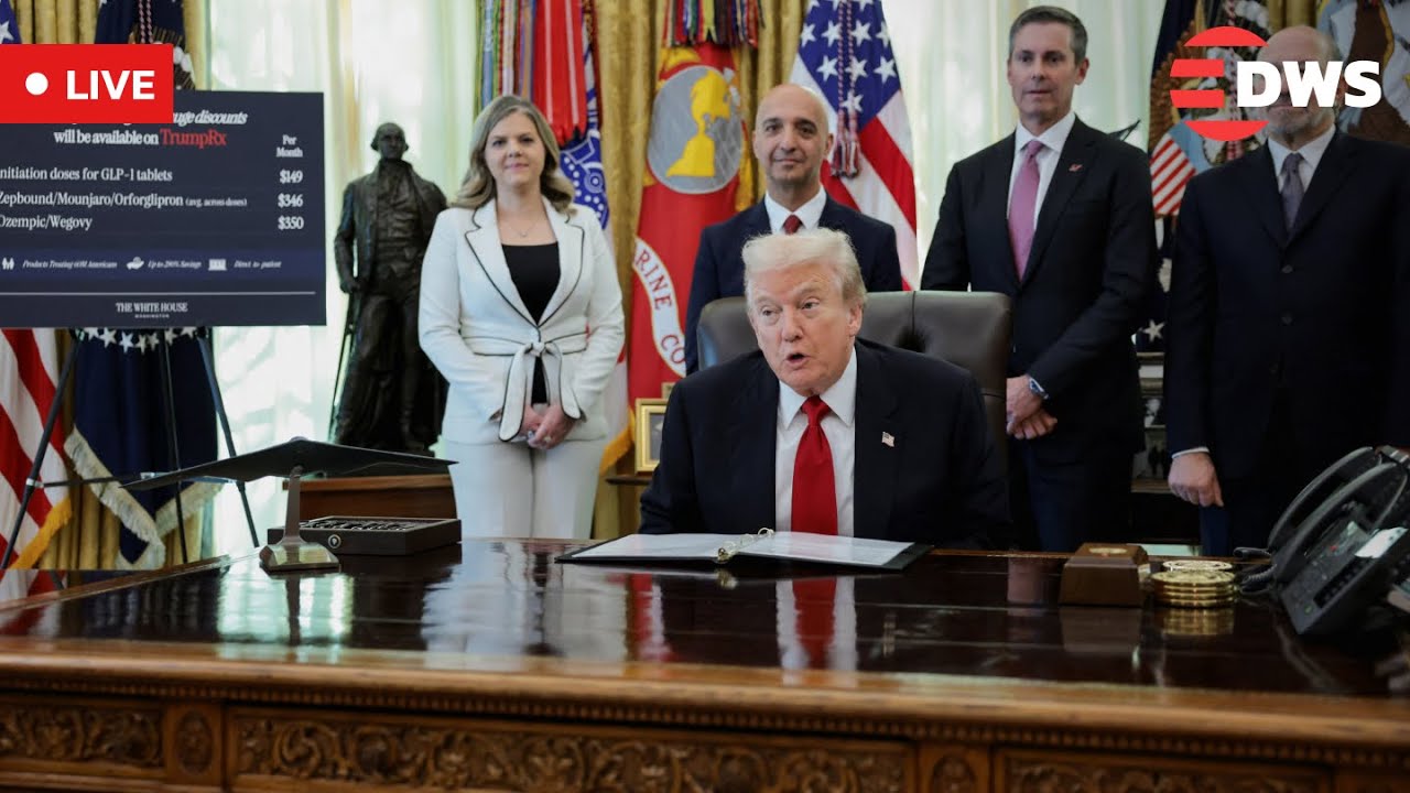 LIVE: President Trump Announces Major Healthcare Move with Pharma CEOs at the White House | AC15