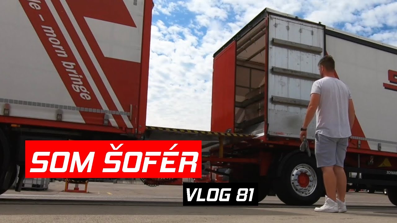 Prvý deň so súpravou, nakládka a vykládka s vlečkou // SomŠofér // SK TRUCK VLOG 81