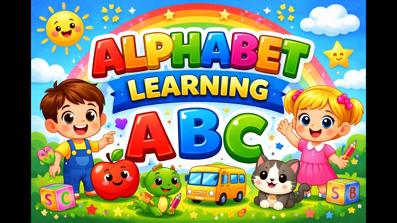 Fun ABC Learning for Toddlers | ABC Phonics Songs for Preschoolers Compilation #nurseryrhymes #abc