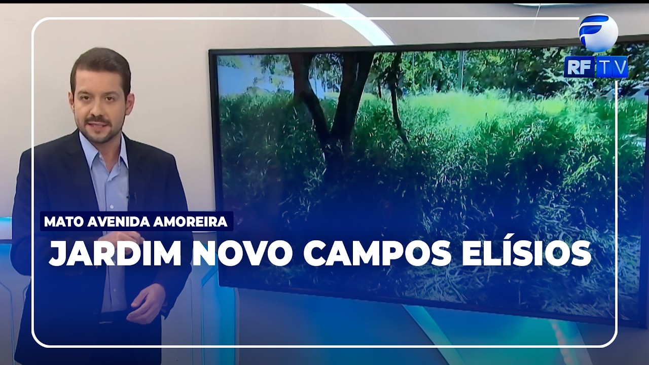 Tá no Ar Campinas - Reclamação de mato alto na Avenida Amoreiras termina com mutirão de limpeza