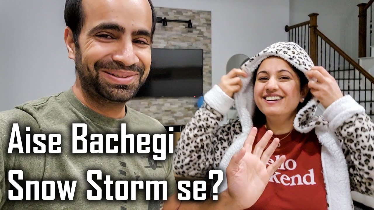 Ganda Ice Storm Aane vala Hai | Indian Vlogger in Dallas #teddyblake