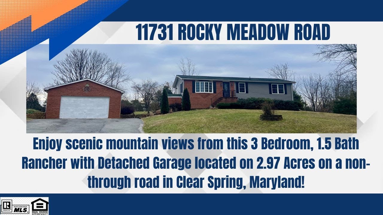 Clear Spring, MD Rancher Property Tour