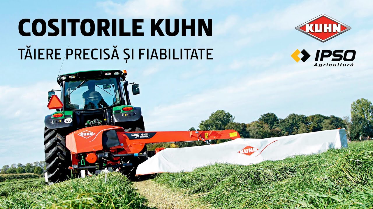 Cositorile KUHN - Tăiere precisă și fiabilitate