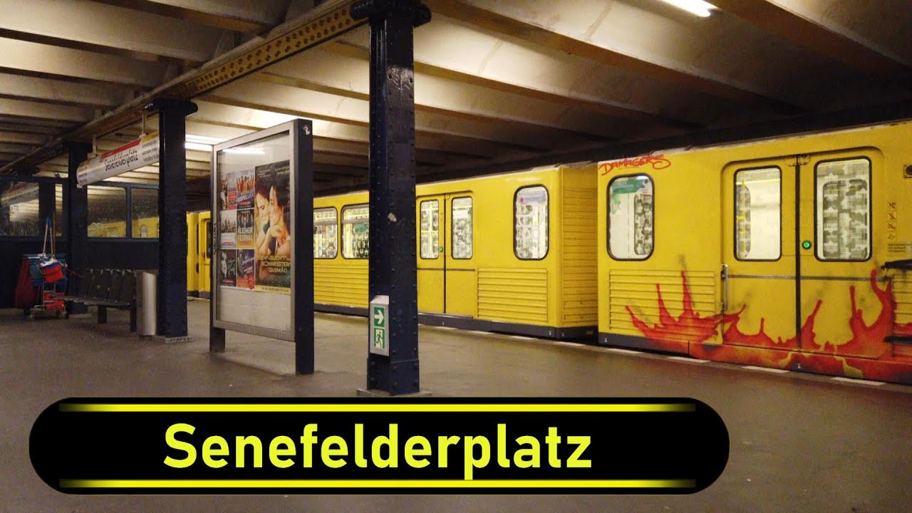 U-Bahn Station Senefelderplatz - Berlin 🇩🇪 - Walkthrough 🚶