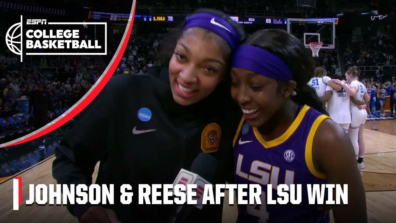 Flau’jae Johnson and Angel Reese are HYPED after THRILLER win over UCLA | ESPN College Basketball
