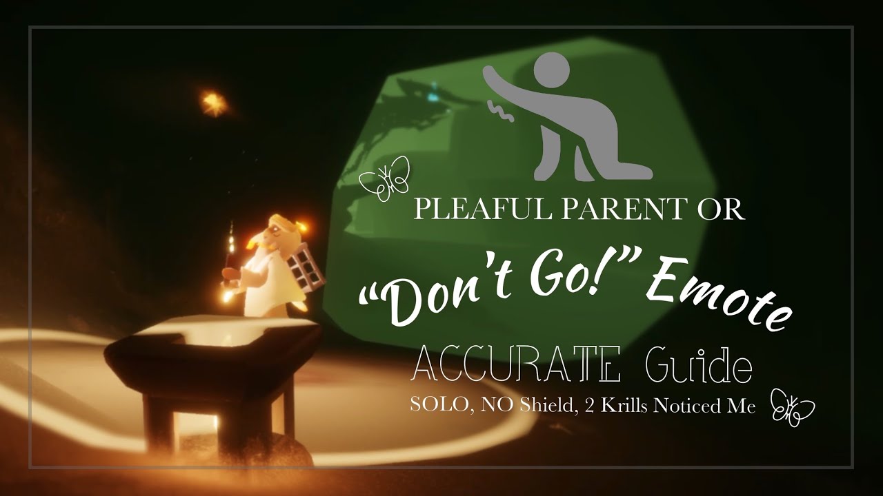 Pleaful Parent/“Don’t Go” Emote ACCURATE Guide || SOLO, NO Shield || 彡★Sky: Cotl彡★