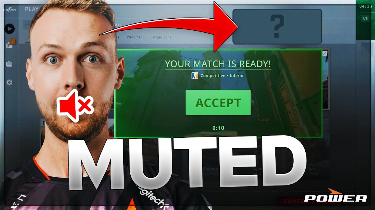 gla1ve plays unranked CSGO Matchmaking | Presented by Power