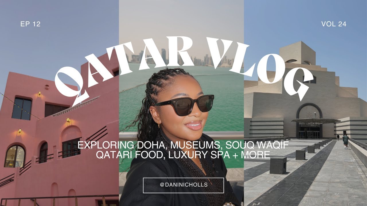 SOLO TRIP TO DOHA, QATAR✈️| luxury hotel & spa, museums, traditional food, souq waqif, gold shopping