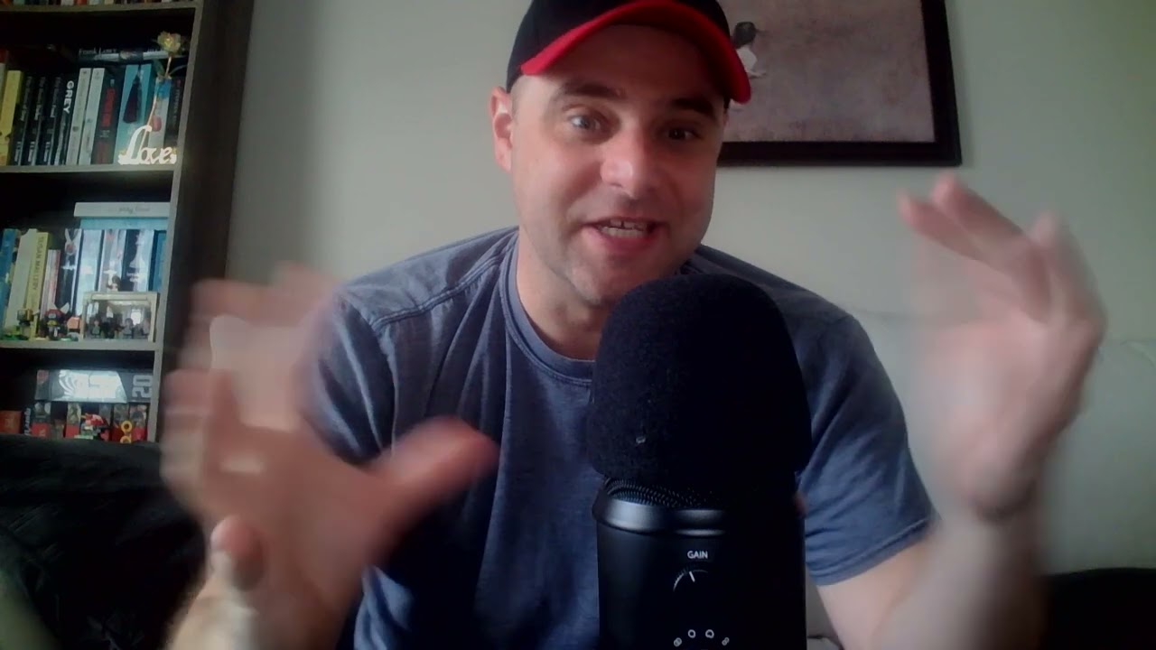 ASMR Gum Chewing Soft Spoken Ramble