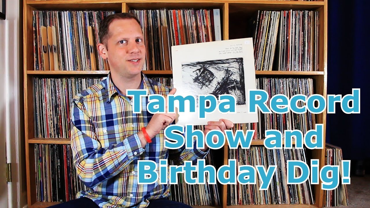Tampa Record Show Finds and Birthday Record Store Dig