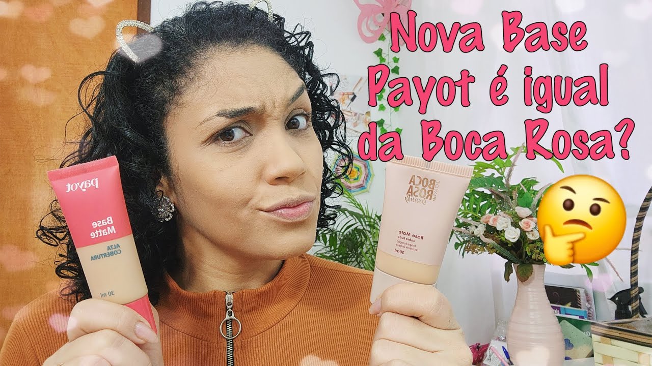 Resenha: Nova Base Payot x Boca Rosa  #resenha #payot #bocarosa