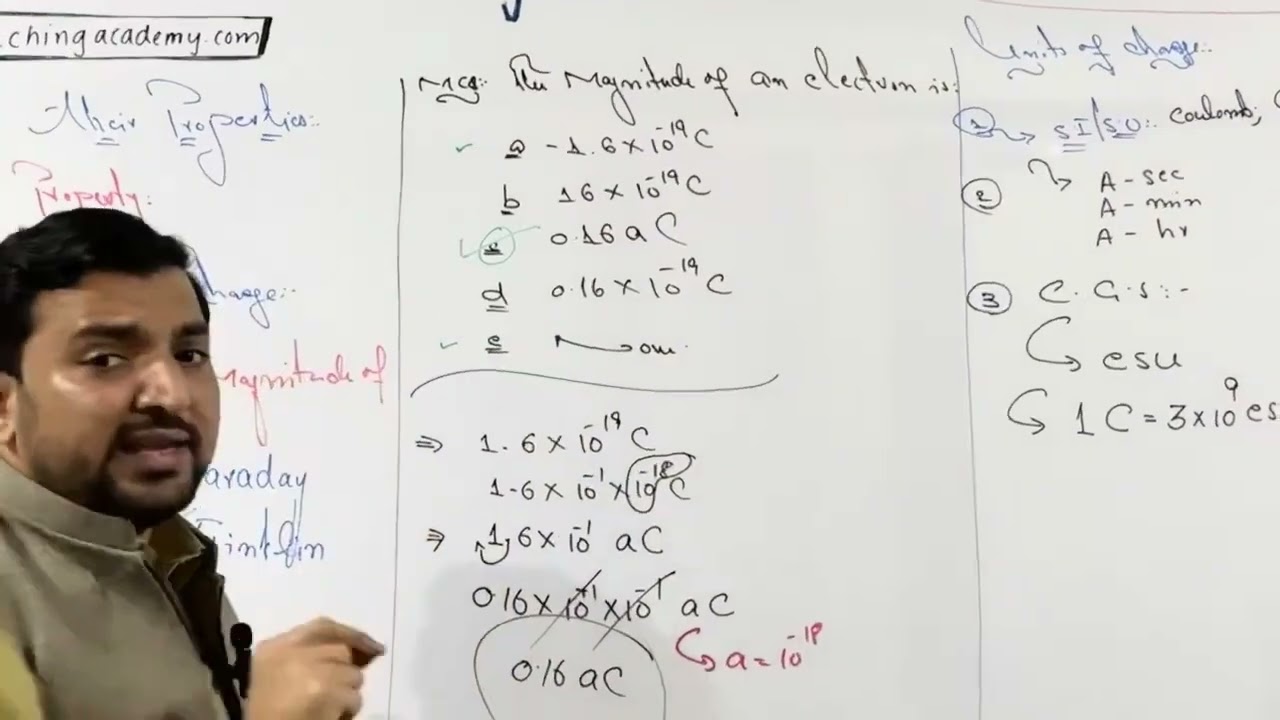 Charge and their Properties||Day1|| Physics Lec 1