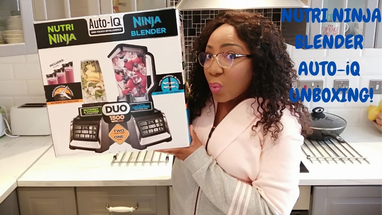 Nutri Ninja Blender DUO with Auto-iQ (BL642UK) Unboxing + Prod Review | Smoothie Recipe Test