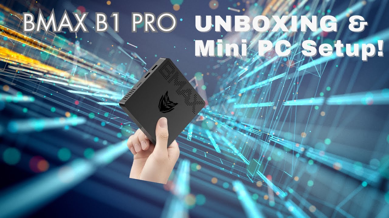 The BMax B1 Pro Mini PC: Unboxing & Setting Up this Compact Powerhouse!