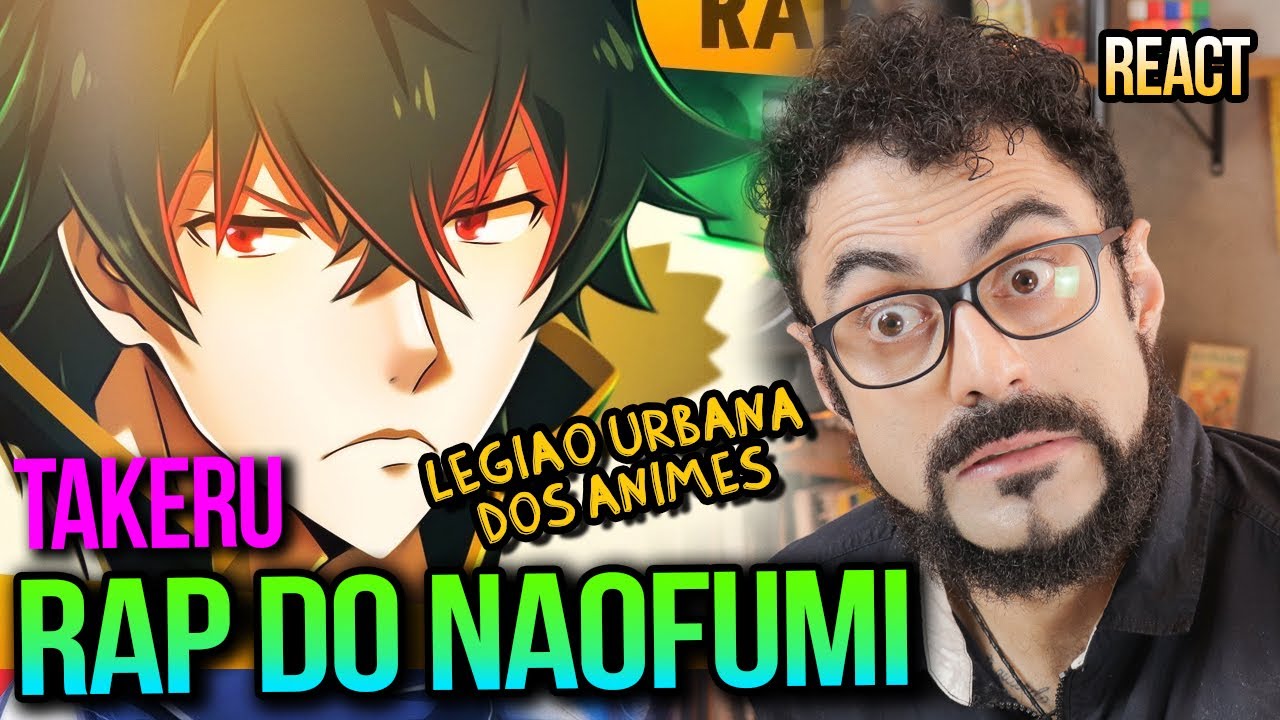REACT de Rap do Naofumi (Tate no Yuusha) - O HERÓI DO ESCUDO | Takeru Feat. Enygma [Prod. 808 Ander]
