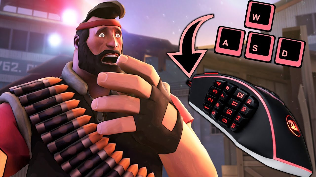 Играем в TF2 Только с Мышкой!