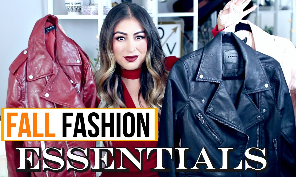 Fall Fashion Essentials: Staples & Trends 2016