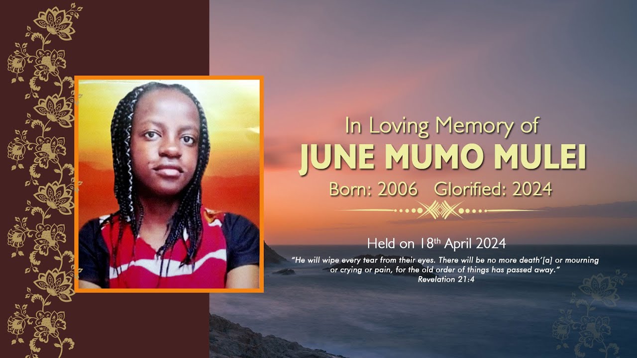 In Loving Memory of June Mumo