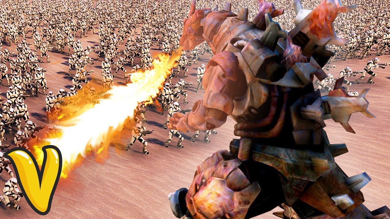 GODZILLA VS 10000 HALO SPARTANS! Ultimate Epic Battle Simulator Funny Moments